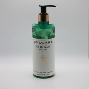 BVLGARI au thé Vert (Green Tea) Liquid Hand Soap - 10.1 Fl oz / 300mL NEW